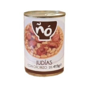 Judías con chorizo 415g