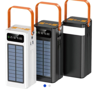 Cargador portátil con panel solar 30000mAh