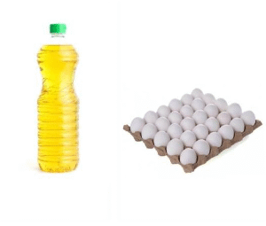 Huevo + Aceite