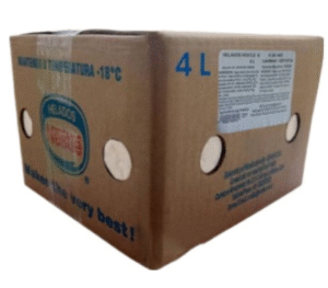 Caja de Helado Nestlé 4.5lt Sabor Chocolate