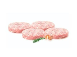 Hamburguesa de Cerdo 4 unidades 90g cada una