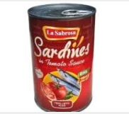 Lata de sardinas en tomate 425g Sabrosa