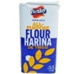 Harina de trigo 1kg Fresko