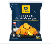 Nugget de merluza apanados 400gr