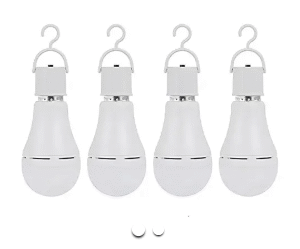 Combo de 4 Bombillos Recargables