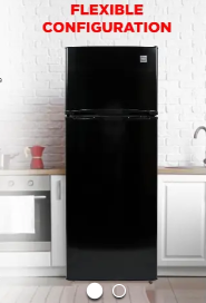 Refrigerador ARCTIC CHEF 7.5 cu.ft Negro