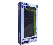 Cargador portátil con carga solar 15000 mAh