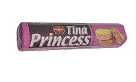 Galletas Tina Princess sabor fresa 125g