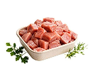 Carne de cerdo troceada 2lb