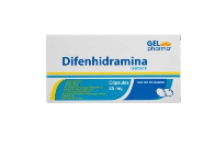 Difenhidramina 30 cápsulas / 25mg