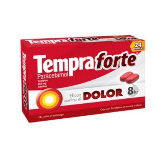 Tempra rojo 24 tabletas / 650mg