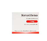 Ketotifeno 30 comprimidos / 1mg