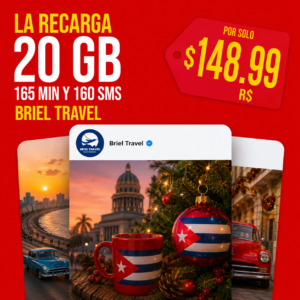 20 GB + DATOS Y SMS