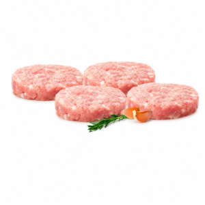 Hamburguesa de Cerdo 90g (4 unidades)