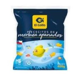 Pececitos de Merluza empanados 400g