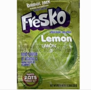 Refresco Fresko de Limón (12 paq de 10 g)