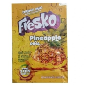 Refresco Fresko sabor Piña (12 paq de 10 g)